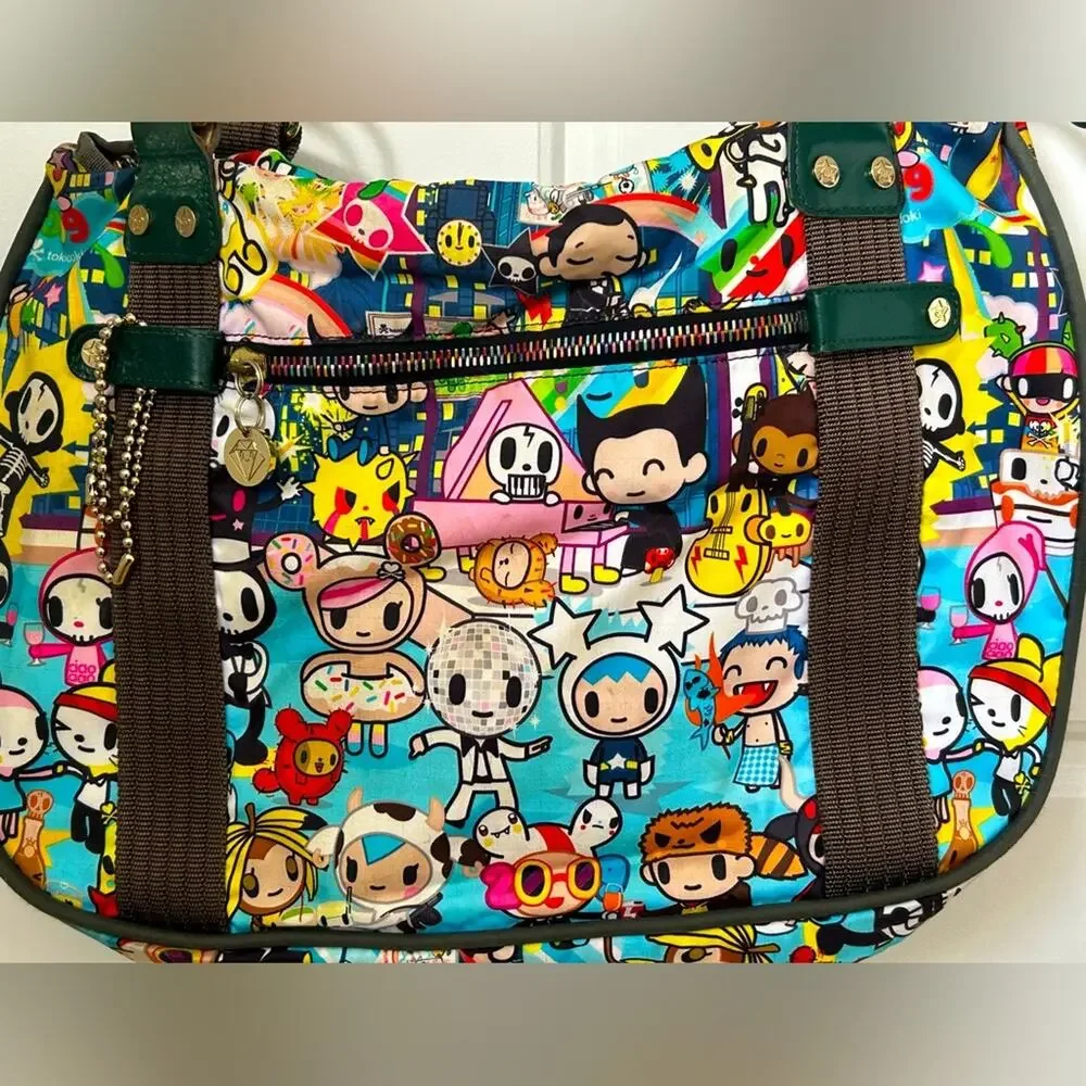 Retired Tokidoki Celebrazione Carezza hobo bag purse nylon Handbag